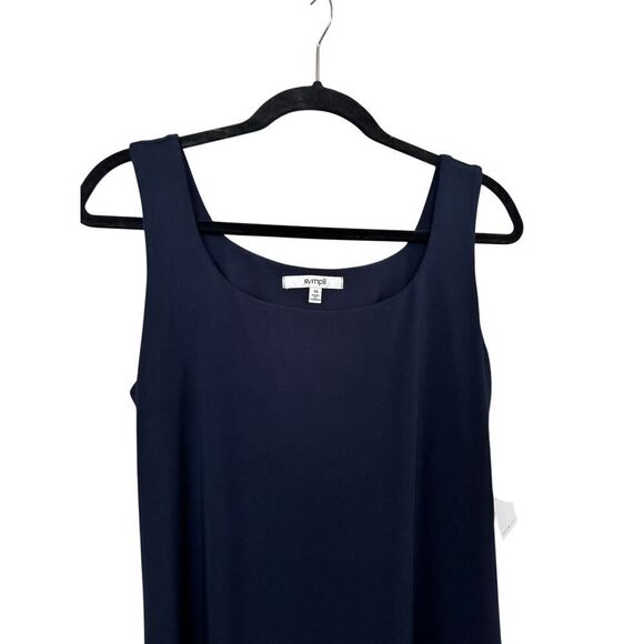 Sympli Square Neck Fit & Flare Dress - Size 10 - NWT - Picture 2 of 6